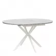 Стол раздвижной Leset Капри цемент / белый