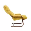 Кресло-трансформер Leset Оливер  Орех текстура V28 желтый