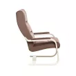 Кресло Leset Оскар  Слоновая кость V23 молочный шоколад