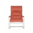 Кресло Leset Оскар  Слоновая кость V39 оранжевый