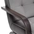 Кресло Leset Модена  Венге текстура V32 серый