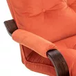Кресло-трансформер Leset Оливер  Орех текстура V39 оранжевый