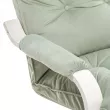Кресло-трансформер Leset Оливер  Слоновая кость V14 бирюзовый