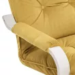 Кресло-трансформер Leset Оливер  Слоновая кость V28 желтый
