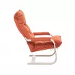 Кресло-трансформер Leset Оливер  Слоновая кость V39 оранжевый