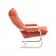 Кресло-трансформер Leset Оливер  Слоновая кость V39 оранжевый