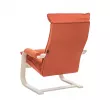Кресло-трансформер Leset Оливер  Слоновая кость V39 оранжевый