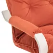 Кресло-трансформер Leset Оливер  Слоновая кость V39 оранжевый