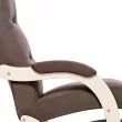 Кресло-маятник Leset Дэми  Слоновая кость V23 молочный шоколад