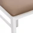 Стул Leset Кентукки  Белый Коричневый
