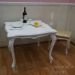 Чайный столик Барокко №7 (белый)