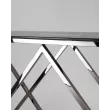 Консоль ИНСИГНИЯ 115*30 сталь темный хром стекло smoke