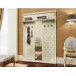 Вешалка с 6 крючками, узким зеркалом и полкой Благо Б 5.10-3 (разные цвета)