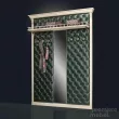 Вешалка с 6 крючками, узким зеркалом и полкой Благо Б 5.10-3 (разные цвета)
