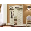 Вешалка с 6 крючками, узким зеркалом и полкой Благо Б 5.10-3 (разные цвета)