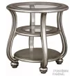 Стол приставной CORALAYNE  SILVER FINISH