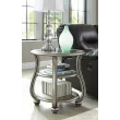 Стол приставной CORALAYNE  SILVER FINISH