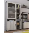 Модульная гостиная Техно (Дуб Крафт белый)
