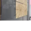 Фиджи Шкаф двухстворчатый 920*2152 (Дуб Золотой / Антрацит)