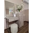 Туалетный столик Замира серый камень