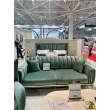 Диван Замира 3х местный оливковый