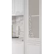 Набор кухонный Венеция угловая 4,50*2,40 (Кухня 3,0*1,5+ПС1500+ПД900) (Белый, Серебро, Паладина светлая 48мм)