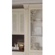 Набор кухонный Венеция угловая 4,50*2,40 (Кухня 3,0*1,5+ПС1500+ПД900) (Крем, Золото, Черный/бронза 48мм)