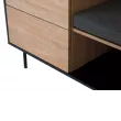 Комод со скамьей справа Look