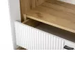Бари Шкаф двухстворчатый (Дуб Золотой/Белый)