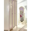 Маркиза Шкаф трехстворчатый (Алебастр)