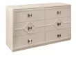 Комод Фелисия 6 ящиков бежевый