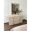 Комод Фелисия 6 ящиков бежевый