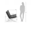 Кресло BARCELONA CHAIR  /  711