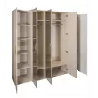 Шкаф Замира 5-дверный бежевый