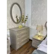 Зеркало Мокко ППУ для комода серый камень
