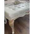 Банкетка Натали белый глянец