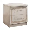 Тумба прикроватная Патрисия крем корень глянец