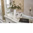 Тумба ТВ Алсу белый глянец (в гостиную)