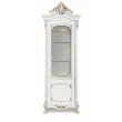 Витрина Флоренция 1-ств. белый глянец