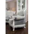 Кресло Мишель белый матовый