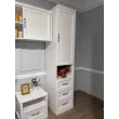 Спальня детская Мишель белый матовый