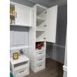 Спальня детская Мишель белый матовый