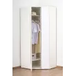 Двухдверный угловой шкаф Куба 1725
