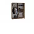 Двухдверный шкаф-купе Кения 5001, 180х65х226 см