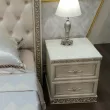 Тумба прикроватная Берта белый жемчуг левая