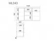 Комод  ML043  /  013