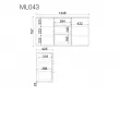 Комод  ML043  /  014