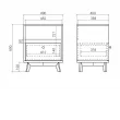 Прикроватная тумба FR006