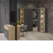Спальня ТОСКАНО NEW дуб крафт / антрацит матовый
