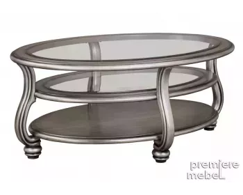 фото для Стол журнальный CORALAYNE SILVER FINISH